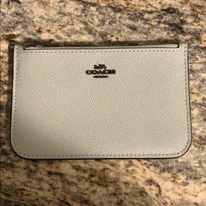 Coach Card Case - Sky Blue